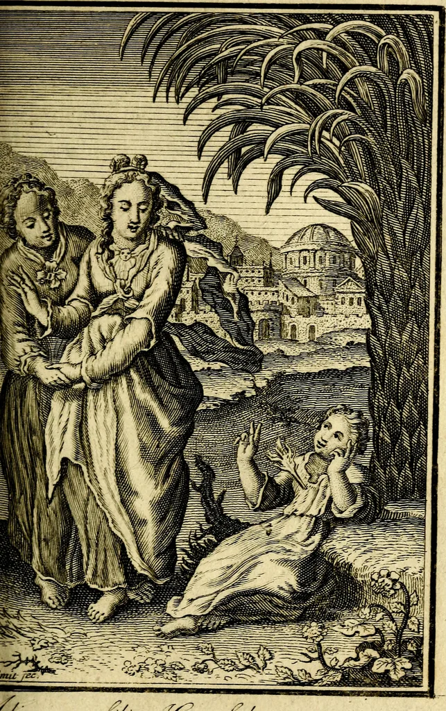 An illustration from De godlievende ziel, 1749, leaf 116