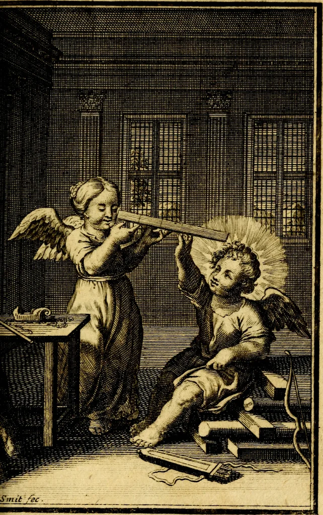 An illustration from De godlievende ziel, 1749, leaf 262