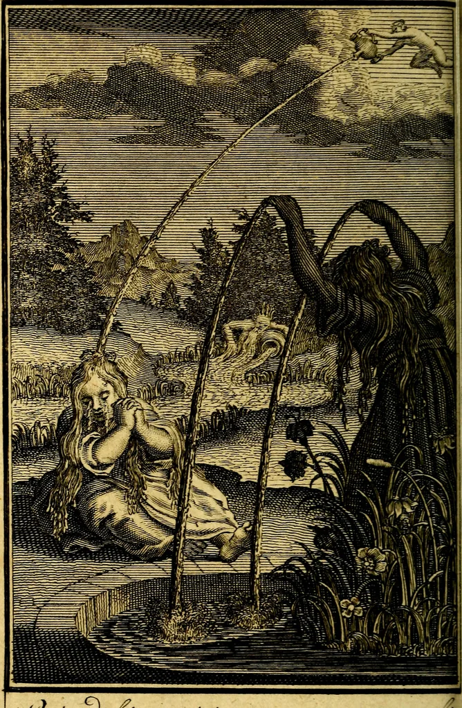 An illustration from De godlievende ziel, 1749, leaf 49