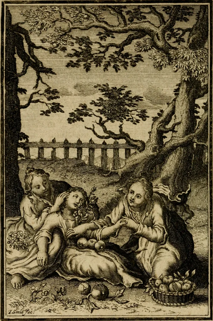 An illustration from De godlievende ziel vertoont in zinnebeelden, 1737, leaf 119