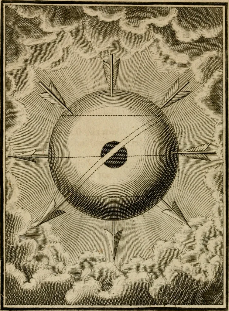 An illustration from De godlievende ziel vertoont in zinnebeelden, 1737, leaf 165