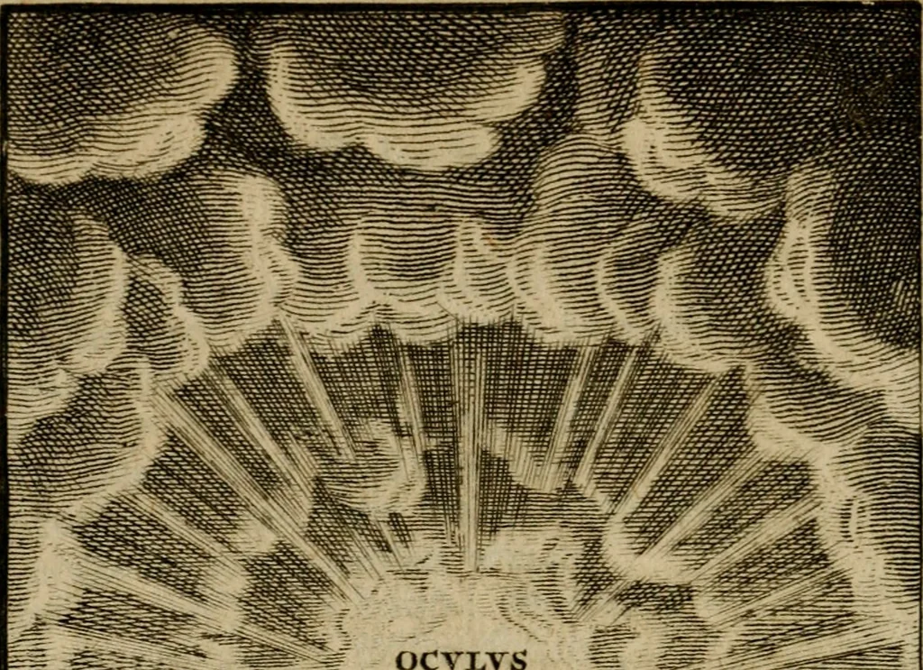 An illustration from De godlievende ziel vertoont in zinnebeelden, 1737, leaf 171