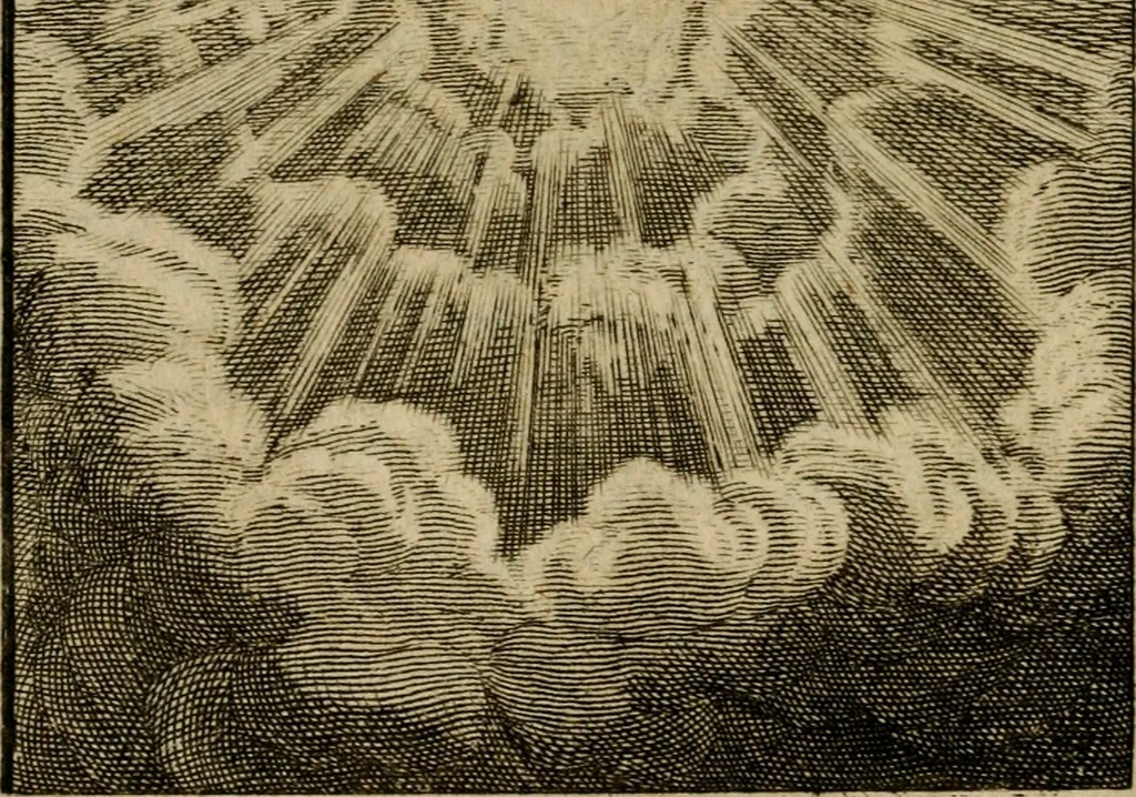 An illustration from De godlievende ziel vertoont in zinnebeelden, 1737, leaf 171