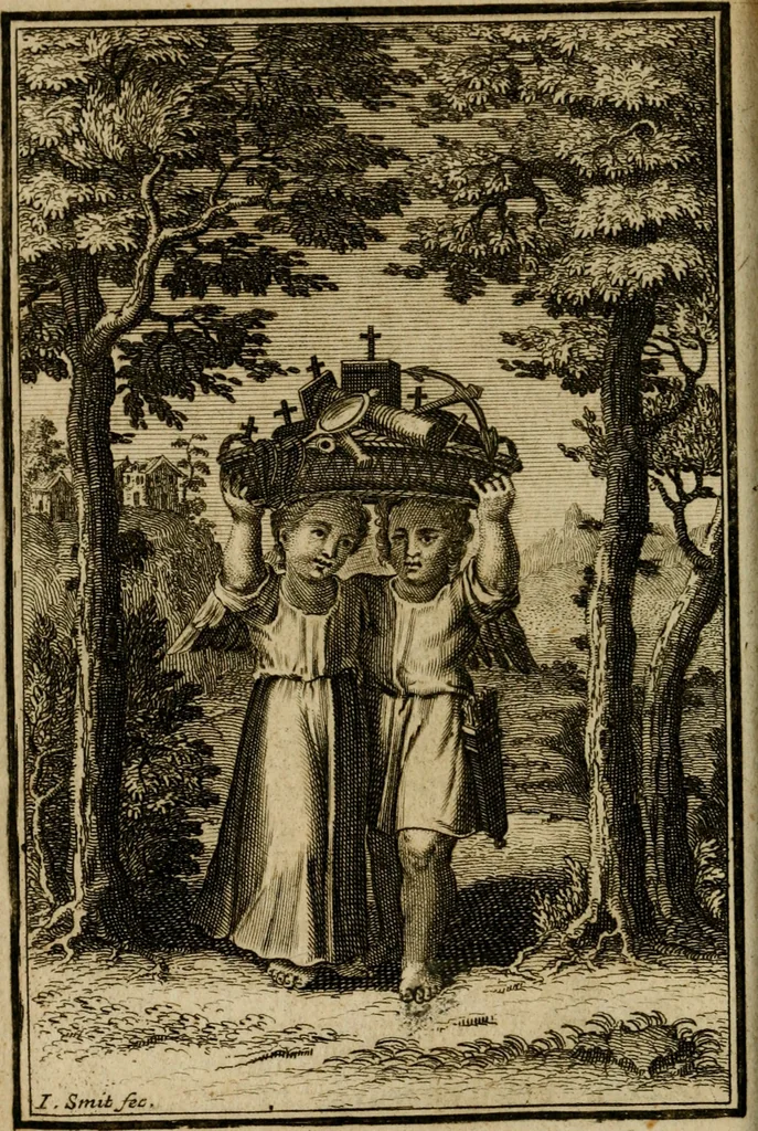 An illustration from De godlievende ziel vertoont in zinnebeelden, 1737, leaf 249