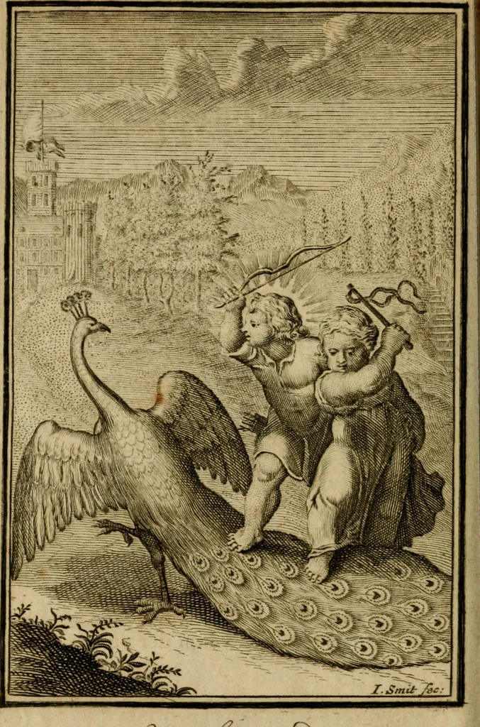 An illustration from De godlievende ziel vertoont in zinnebeelden, 1737, leaf 327