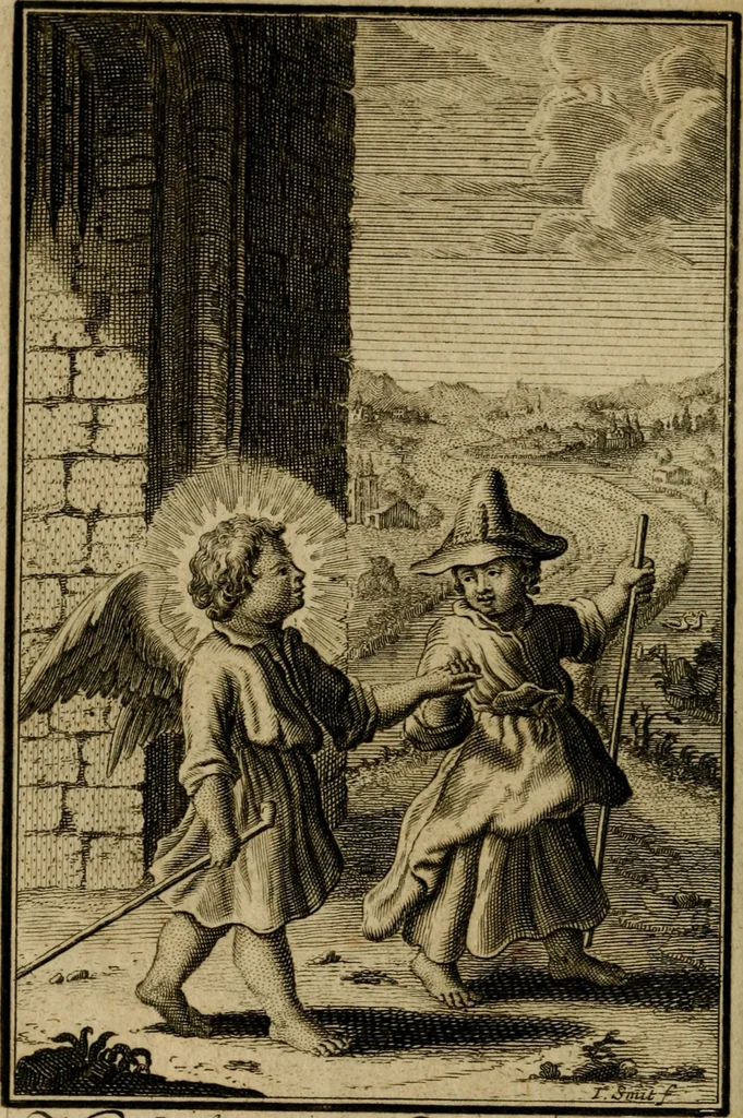 An illustration from De godlievende ziel vertoont in zinnebeelden, 1737, leaf 89