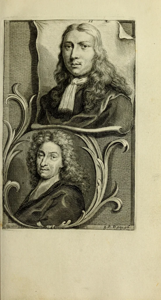 An illustration from De groote schouburgh der Nederlantsche konstschilders en schilderessen : waar van 'er veele met hunne beeltenissen ten tooneel verschynen, en hun levensgedrag en konstwerken beschreven worden : zynde een vervolg op het Schilderboek van K. v. Mander ..., 1753, leaf 108