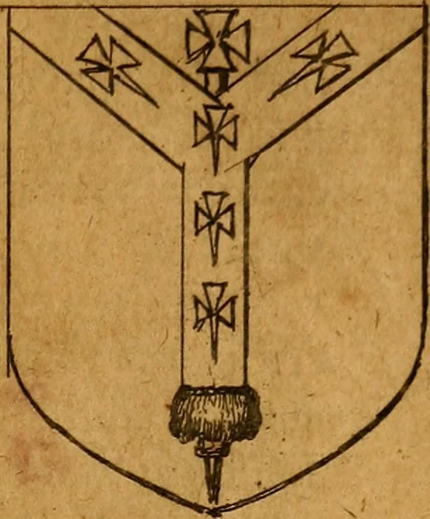 An illustration from De Hibernia & antiquitatibus ejus, disquisitiones, 1658, leaf 108