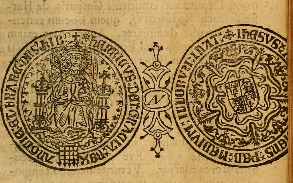 An illustration from De Hibernia & antiquitatibus ejus, disquisitiones, 1658, leaf 382
