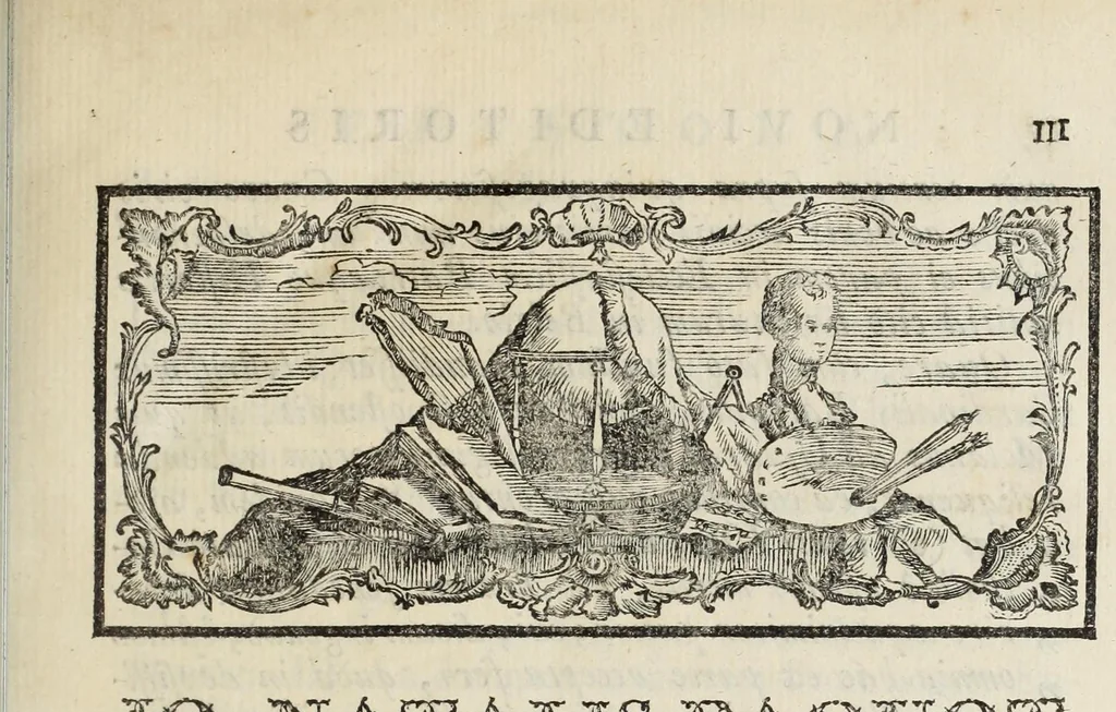 An illustration from De historia SS. imaginum et picturarum, pro vero earum usu contra abusus, libri quatuor, 1771, leaf 9