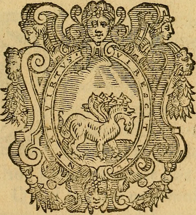 An illustration from De humani conceptus formatione, ac partus tempore, 1604, leaf 4
