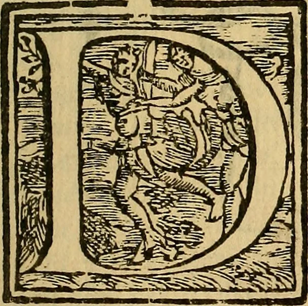 An illustration from De humani conceptus formatione, ac partus tempore, 1604, leaf 6