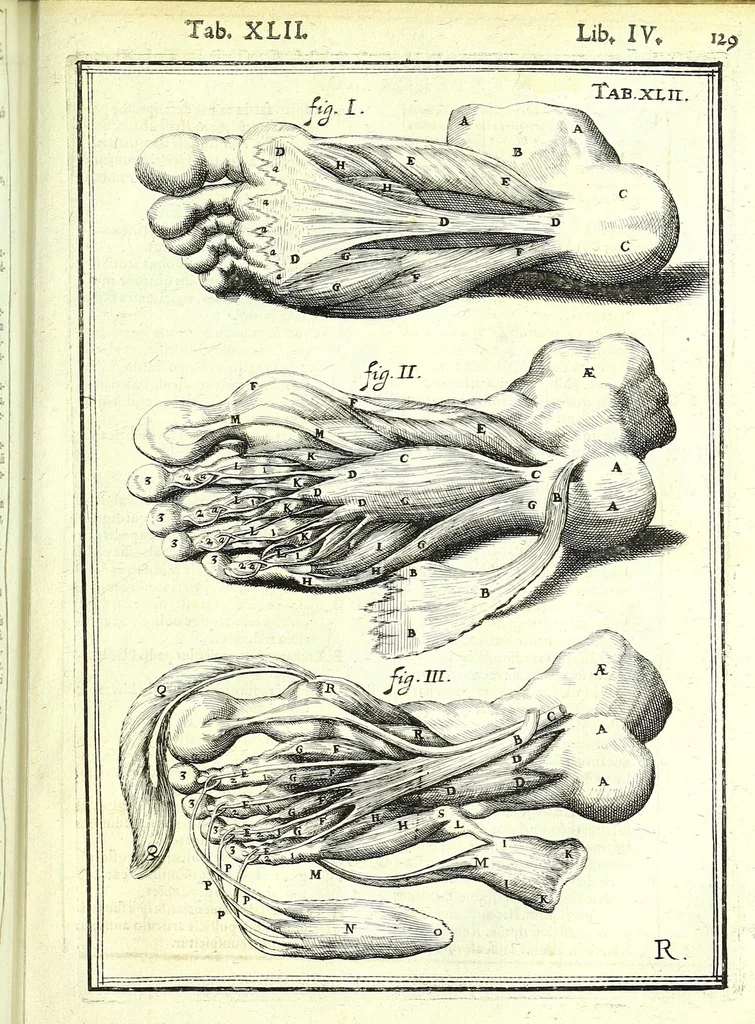 An illustration from De humani corporis fabrica libri decem :, 1632, leaf 563