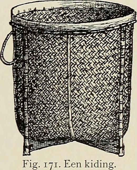 An illustration from De inlandsche kunstnijverheid in Nederlandsch Indië, 1912, leaf 150