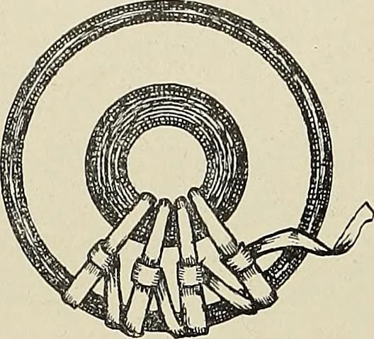 An illustration from De inlandsche kunstnijverheid in Nederlandsch Indië, 1912, leaf 163