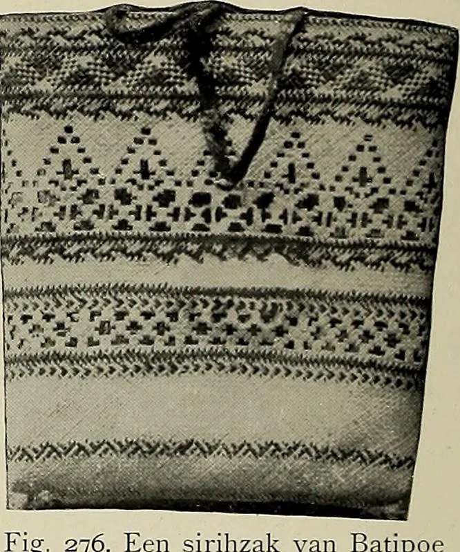 An illustration from De inlandsche kunstnijverheid in Nederlandsch Indië, 1912, leaf 197
