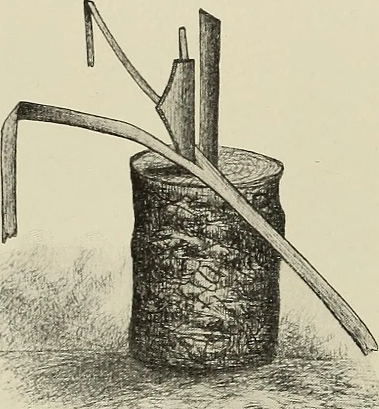 An illustration from De inlandsche kunstnijverheid in Nederlandsch Indië, 1912, leaf 21