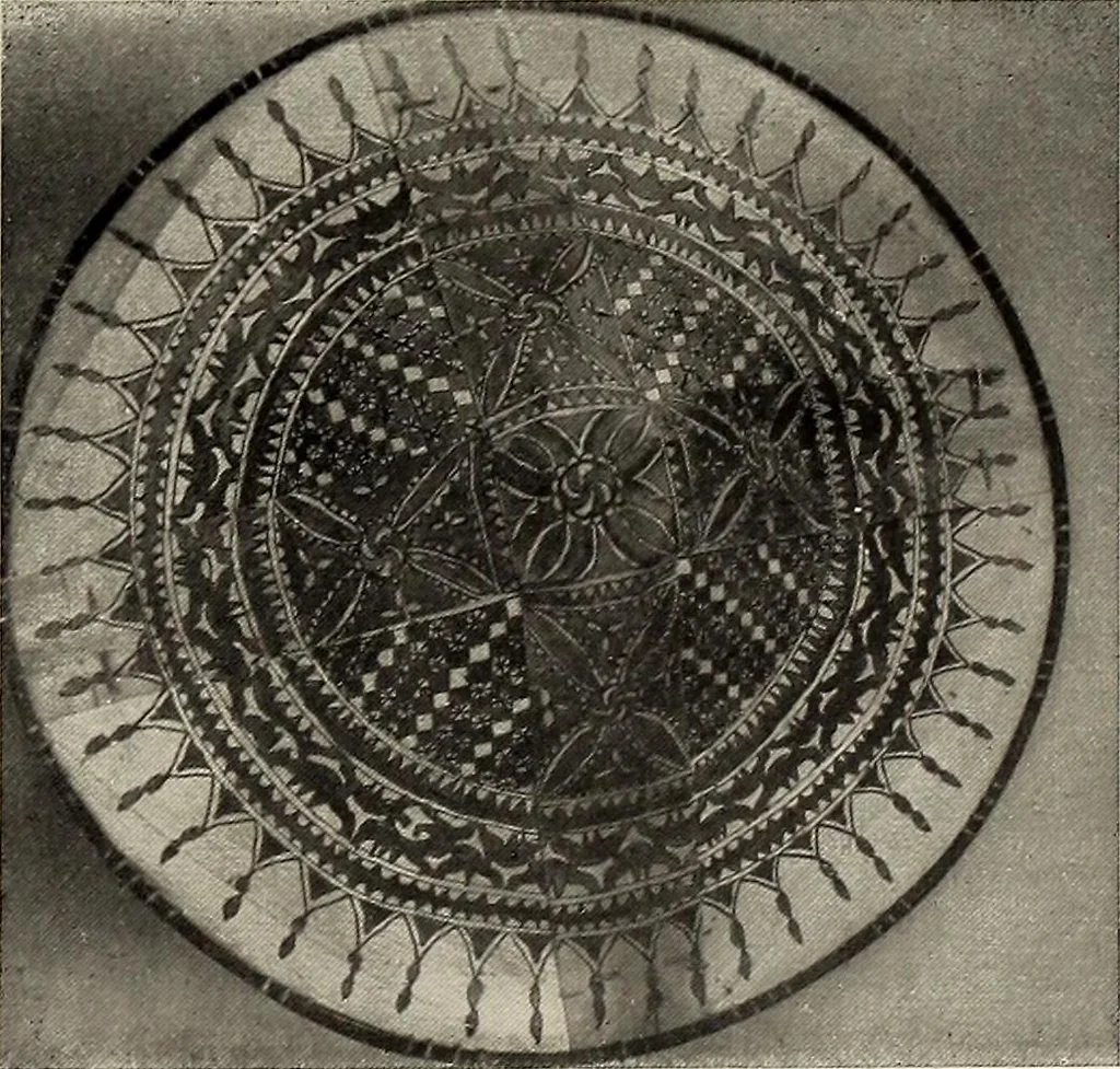 An illustration from De inlandsche kunstnijverheid in Nederlandsch Indië, 1912, leaf 212
