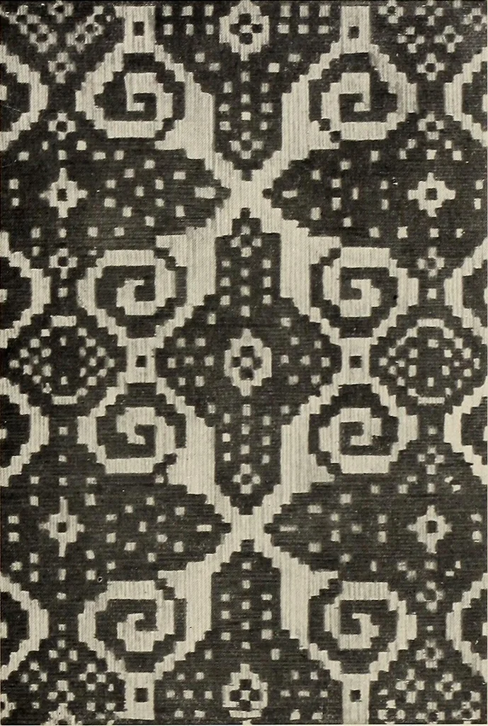An illustration from De inlandsche kunstnijverheid in Nederlandsch Indië, 1912, leaf 252