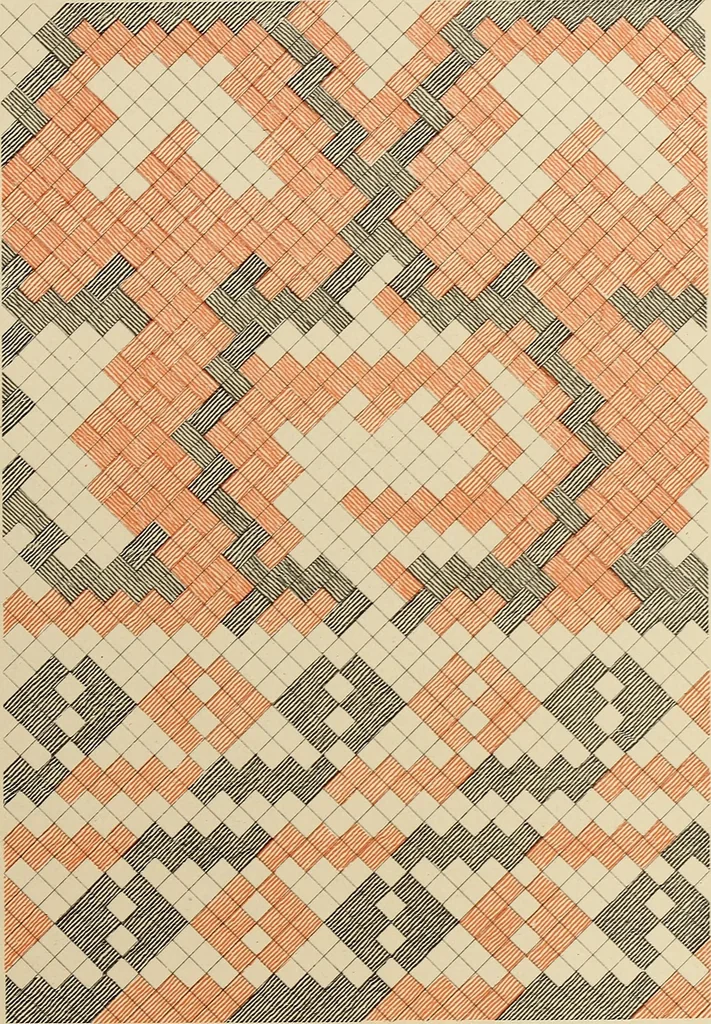 An illustration from De inlandsche kunstnijverheid in Nederlandsch Indië, 1912, leaf 384