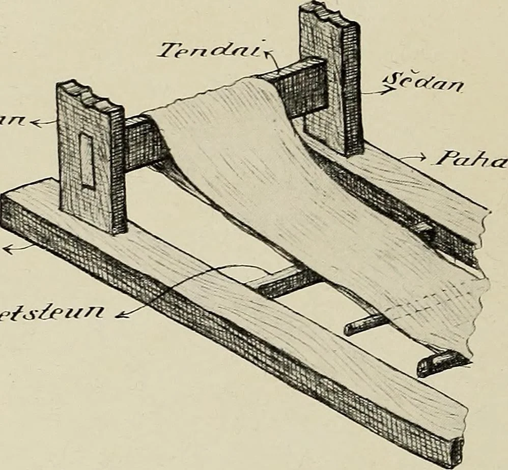 An illustration from De inlandsche kunstnijverheid in Nederlandsch Indië, 1912, leaf 154