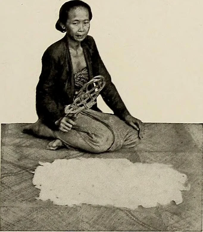 An illustration from De inlandsche kunstnijverheid in Nederlandsch Indië, 1912, leaf 23