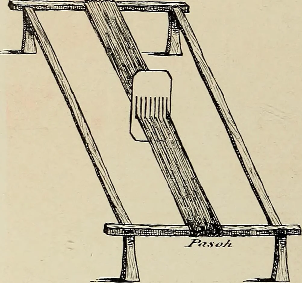 An illustration from De inlandsche kunstnijverheid in Nederlandsch Indië, 1912, leaf 232
