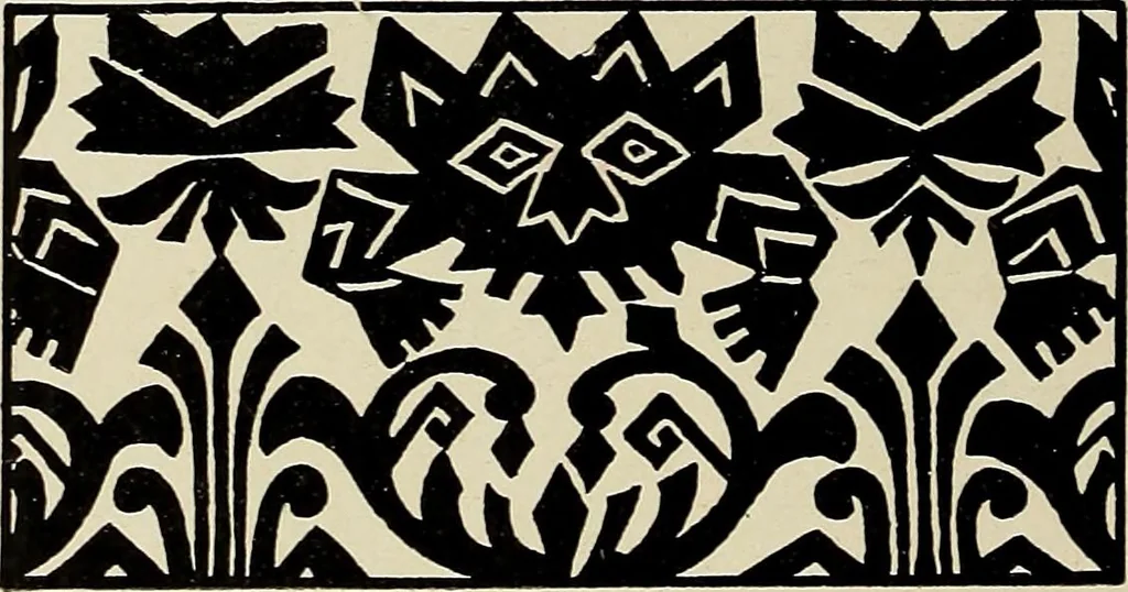An illustration from De inlandsche kunstnijverheid in Nederlandsch Indië, 1912, leaf 304