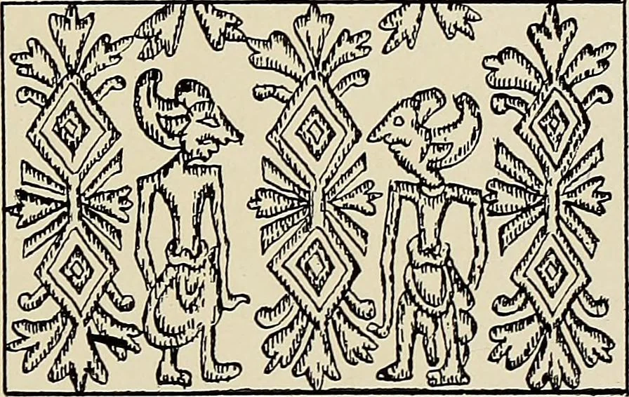 An illustration from De inlandsche kunstnijverheid in Nederlandsch Indië, 1912, leaf 353