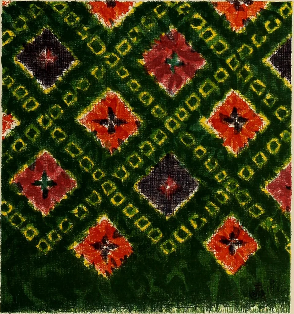 An illustration from De inlandsche kunstnijverheid in Nederlandsch Indië, 1912, leaf 104