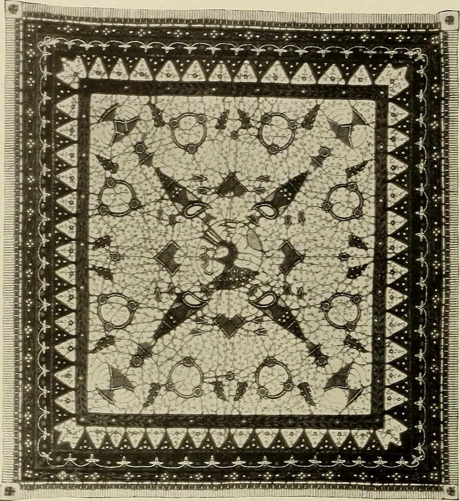An illustration from De inlandsche kunstnijverheid in Nederlandsch Indië, 1912, leaf 13