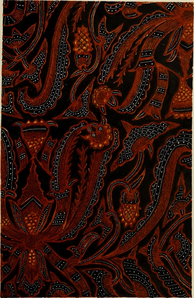 An illustration from De inlandsche kunstnijverheid in Nederlandsch Indië, 1912, leaf 142