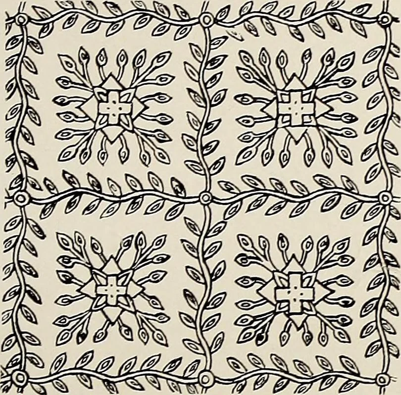 An illustration from De inlandsche kunstnijverheid in Nederlandsch Indië, 1912, leaf 150