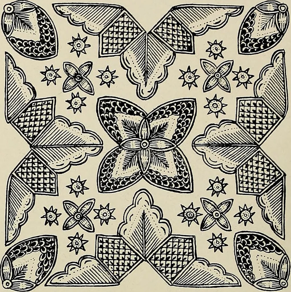 An illustration from De inlandsche kunstnijverheid in Nederlandsch Indië, 1912, leaf 153