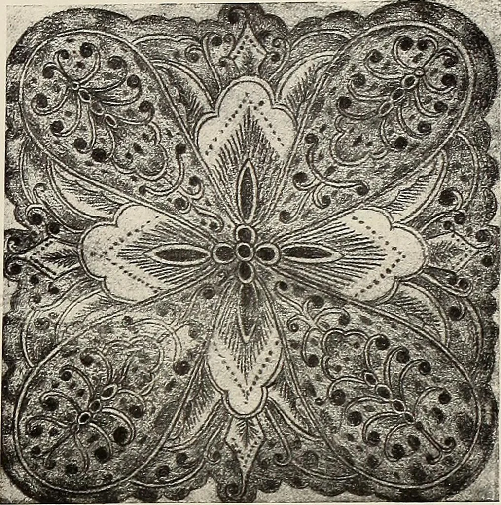 An illustration from De inlandsche kunstnijverheid in Nederlandsch Indië, 1912, leaf 156