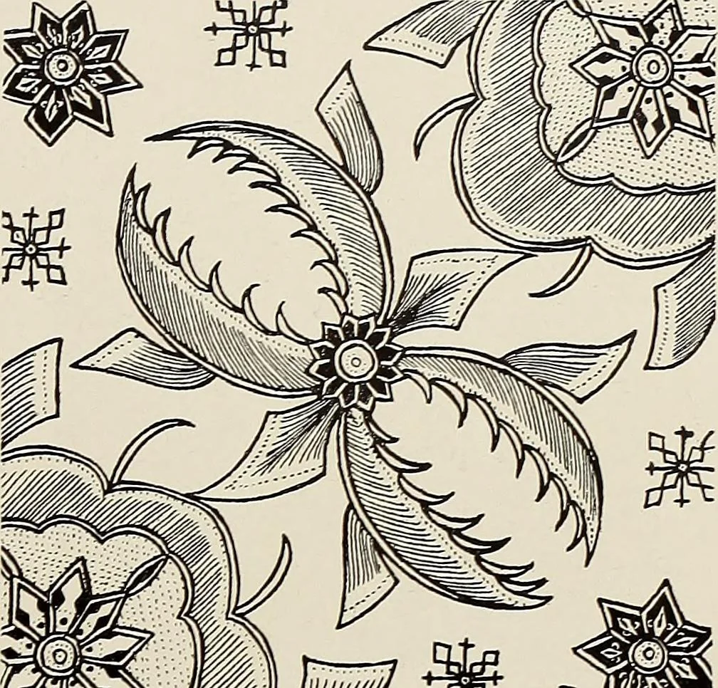 An illustration from De inlandsche kunstnijverheid in Nederlandsch Indië, 1912, leaf 164
