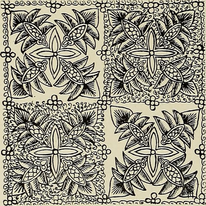 An illustration from De inlandsche kunstnijverheid in Nederlandsch Indië, 1912, leaf 165