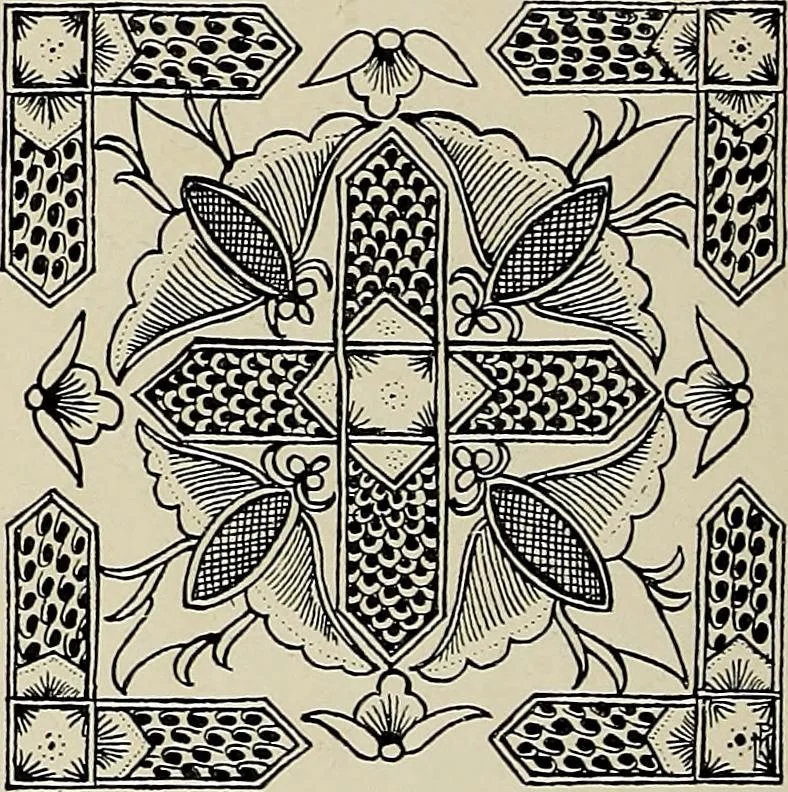 An illustration from De inlandsche kunstnijverheid in Nederlandsch Indië, 1912, leaf 165