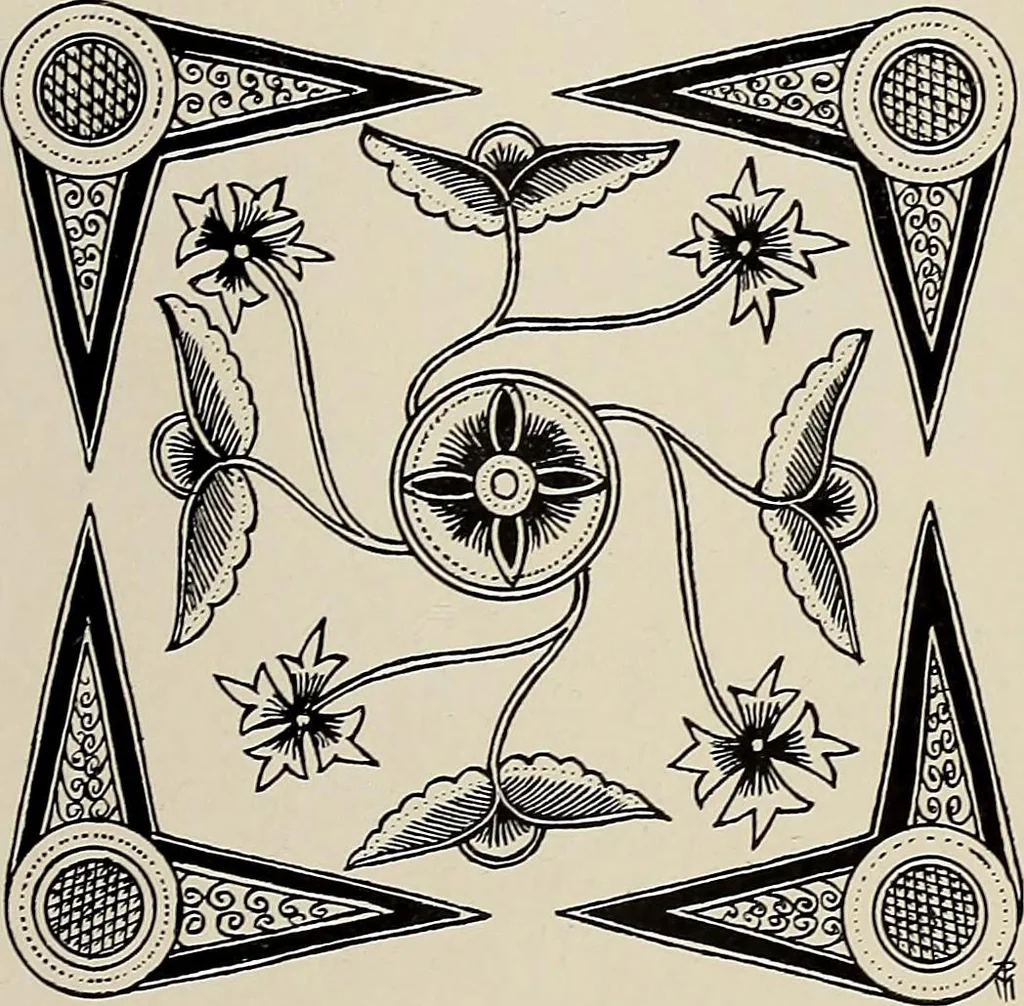 An illustration from De inlandsche kunstnijverheid in Nederlandsch Indië, 1912, leaf 166