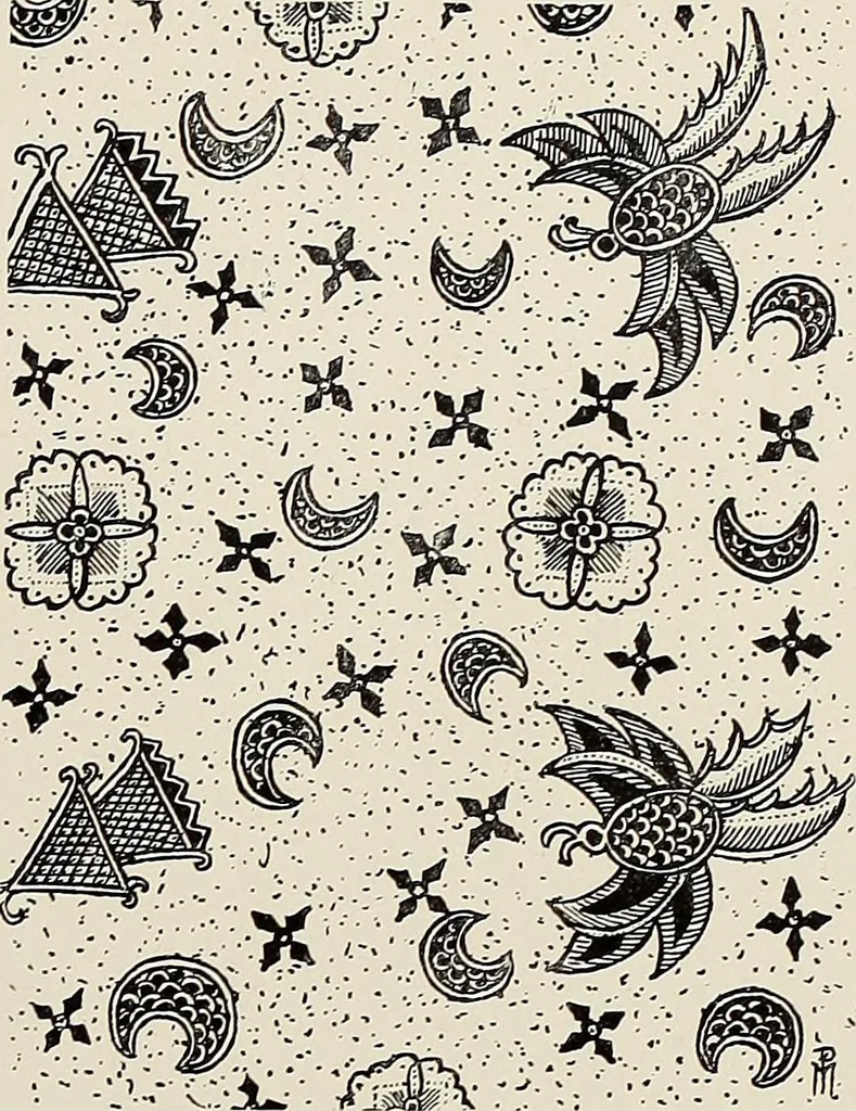 An illustration from De inlandsche kunstnijverheid in Nederlandsch Indië, 1912, leaf 170