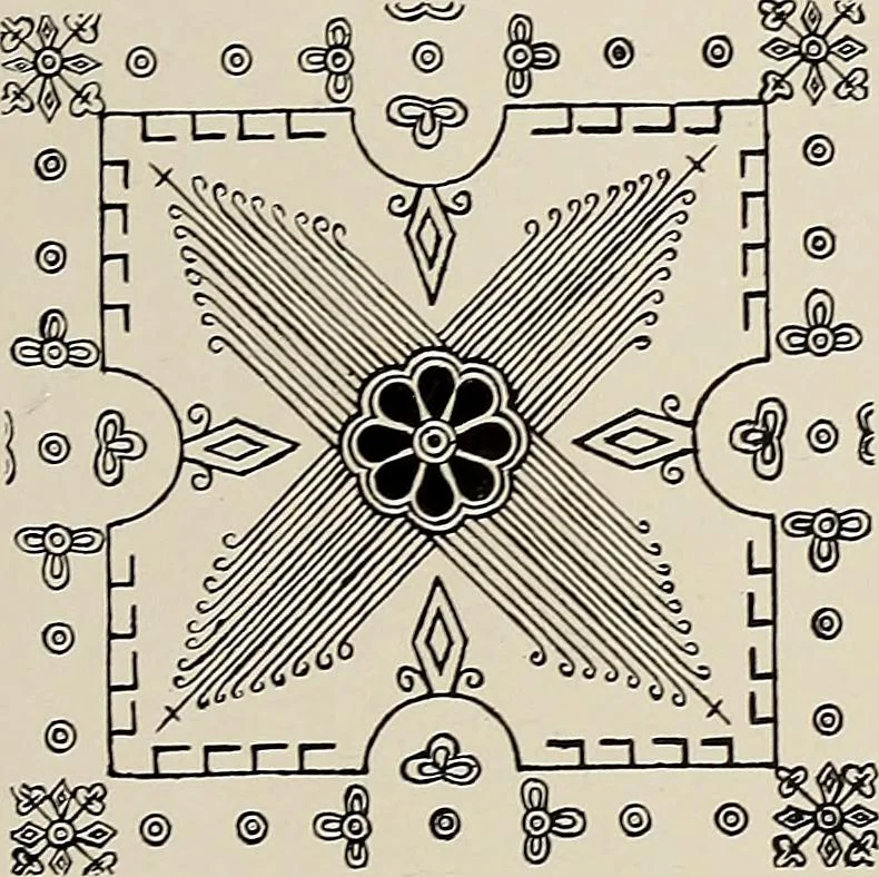 An illustration from De inlandsche kunstnijverheid in Nederlandsch Indië, 1912, leaf 180