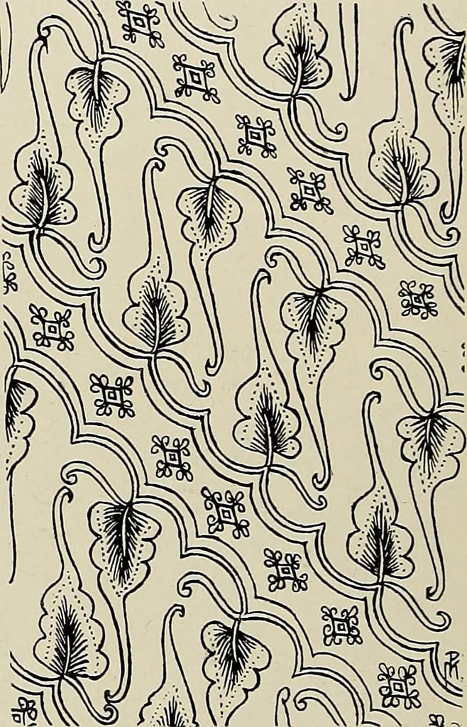 An illustration from De inlandsche kunstnijverheid in Nederlandsch Indië, 1912, leaf 191