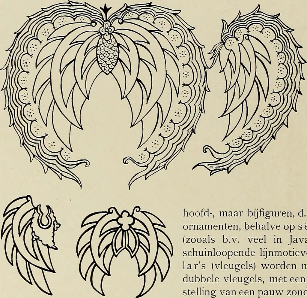 An illustration from De inlandsche kunstnijverheid in Nederlandsch Indië, 1912, leaf 209