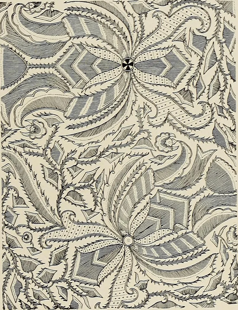 An illustration from De inlandsche kunstnijverheid in Nederlandsch Indië, 1912, leaf 222