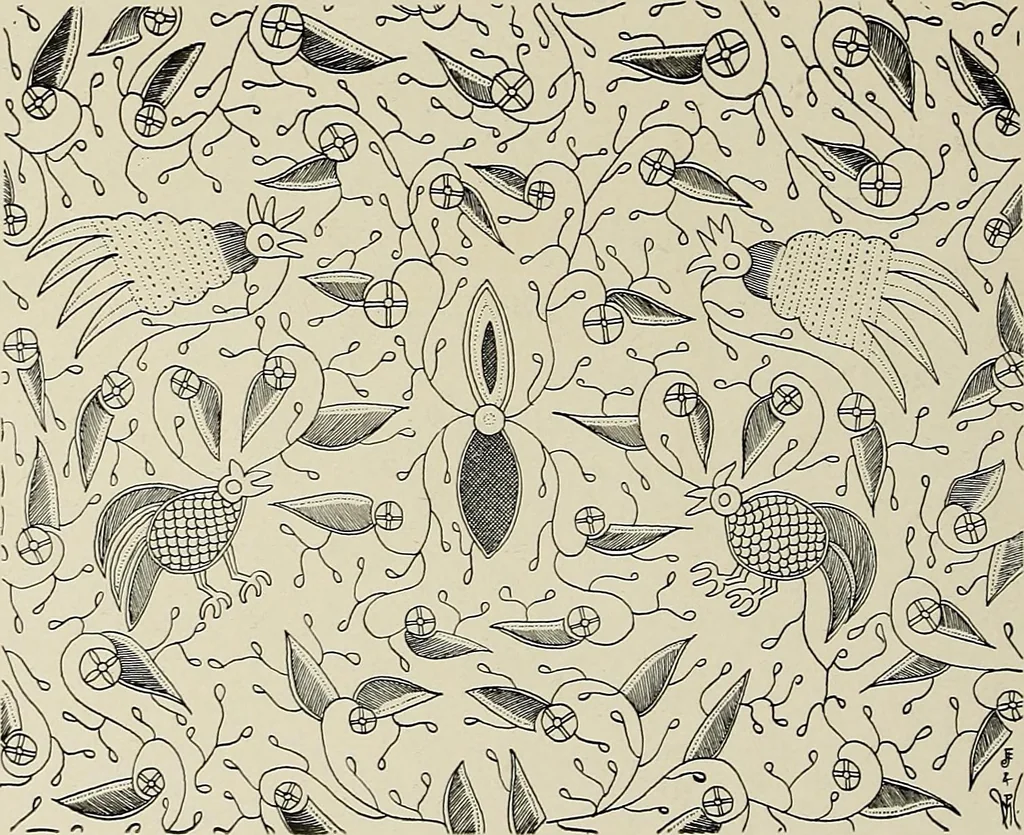 An illustration from De inlandsche kunstnijverheid in Nederlandsch Indië, 1912, leaf 225