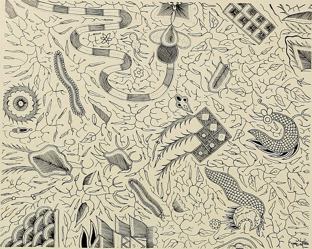 An illustration from De inlandsche kunstnijverheid in Nederlandsch Indië, 1912, leaf 229