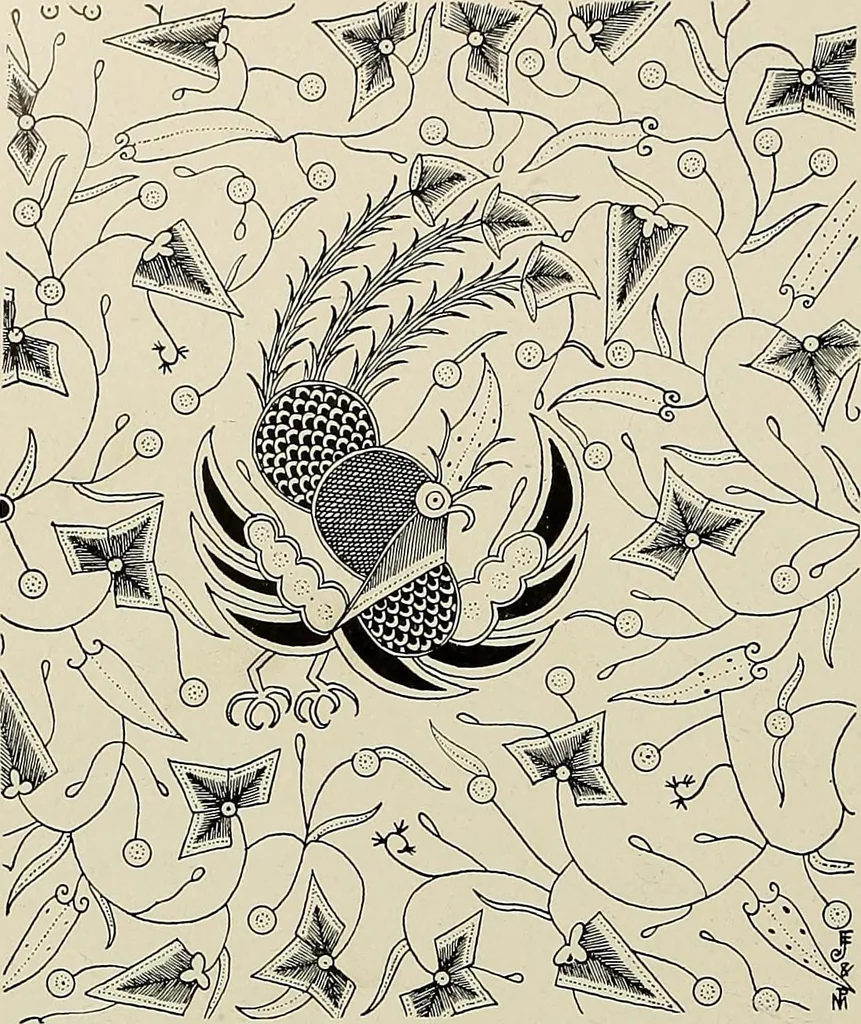 An illustration from De inlandsche kunstnijverheid in Nederlandsch Indië, 1912, leaf 231