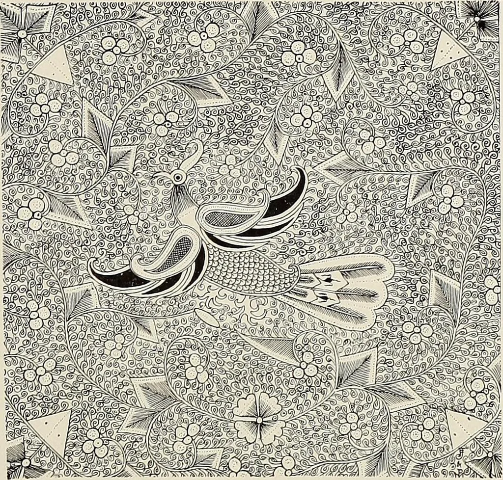 An illustration from De inlandsche kunstnijverheid in Nederlandsch Indië, 1912, leaf 232