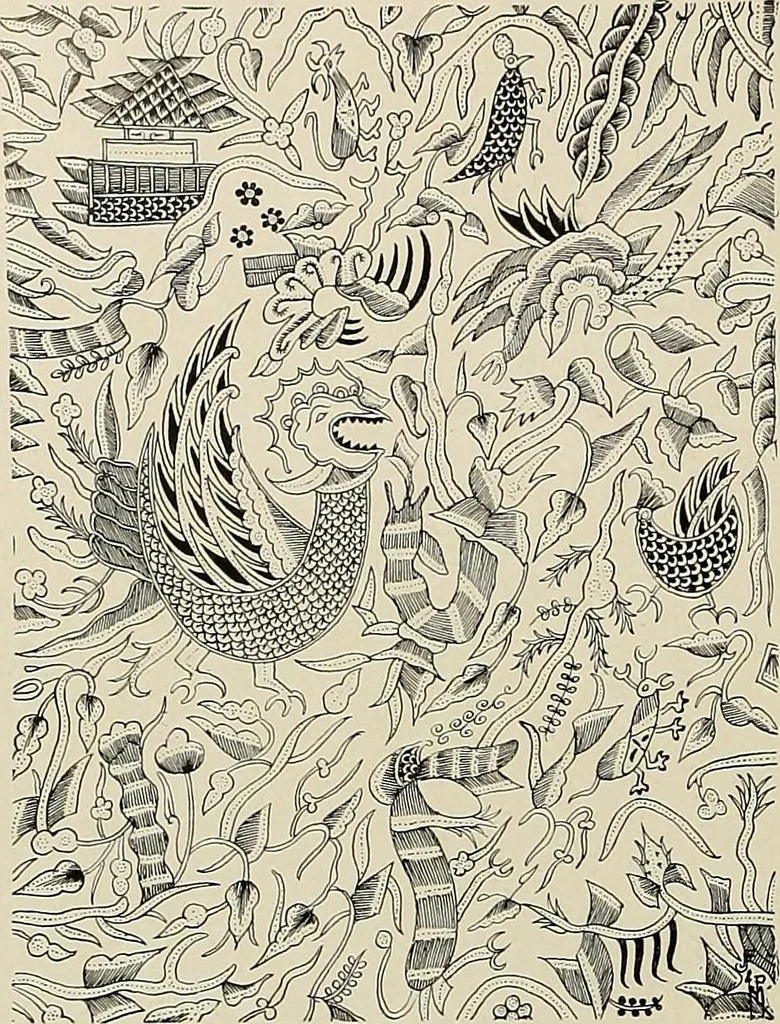 An illustration from De inlandsche kunstnijverheid in Nederlandsch Indië, 1912, leaf 233
