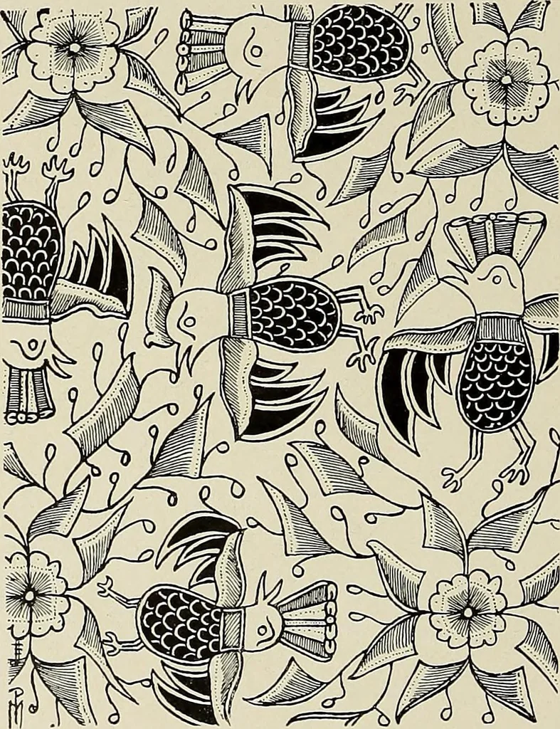An illustration from De inlandsche kunstnijverheid in Nederlandsch Indië, 1912, leaf 233